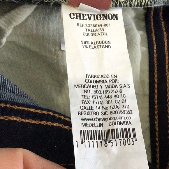 Chevignon Famous slim fit jeans size 34 - Picture 9 of 11